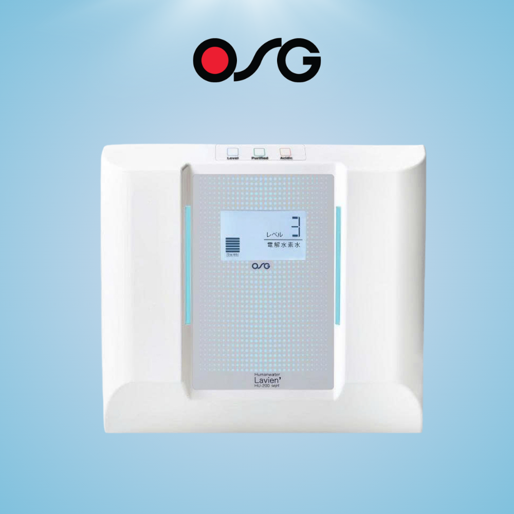 Máy lọc nước ion kiềm thế hệ mới Nhật Bản OSG Human Water Lavien’ HU-200 Sept